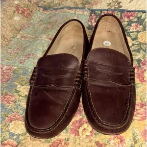 Polo by Ralph Lauren Leather Loafers, Size-10, Excellent Condition